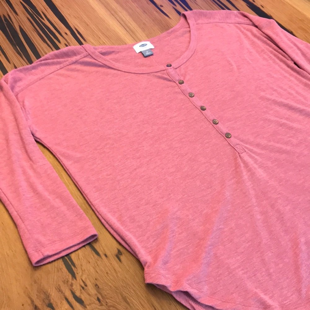 Mauve high-low top